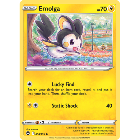 Emolga (Reverse Holo)