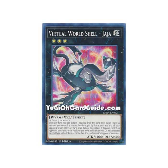 Virtual World Shell - Jaja (Common) – Phantom Rage | Carta YUGIOH en México