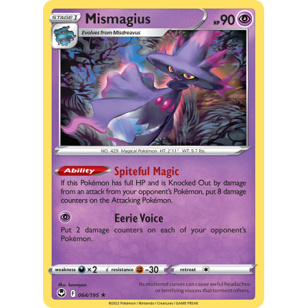 Mismagius (Reverse Holo)