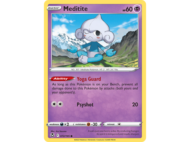 Meditite (Reverse Holo)