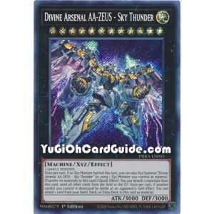 Divine Arsenal AA-ZEUS - Sky Thunder (Secret Rare) – Phantom Rage | Carta YUGIOH en México
