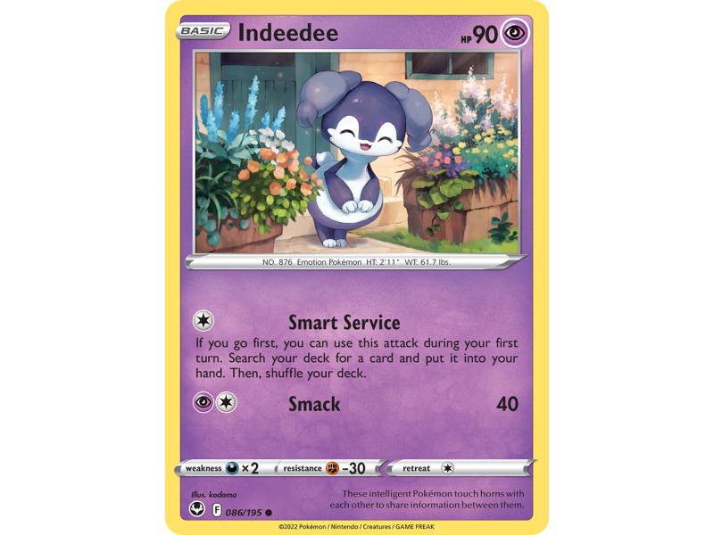 Indeedee (Reverse Holo)
