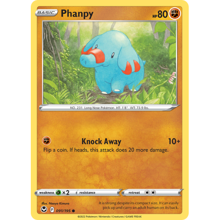 Phanpy (Reverse Holo)