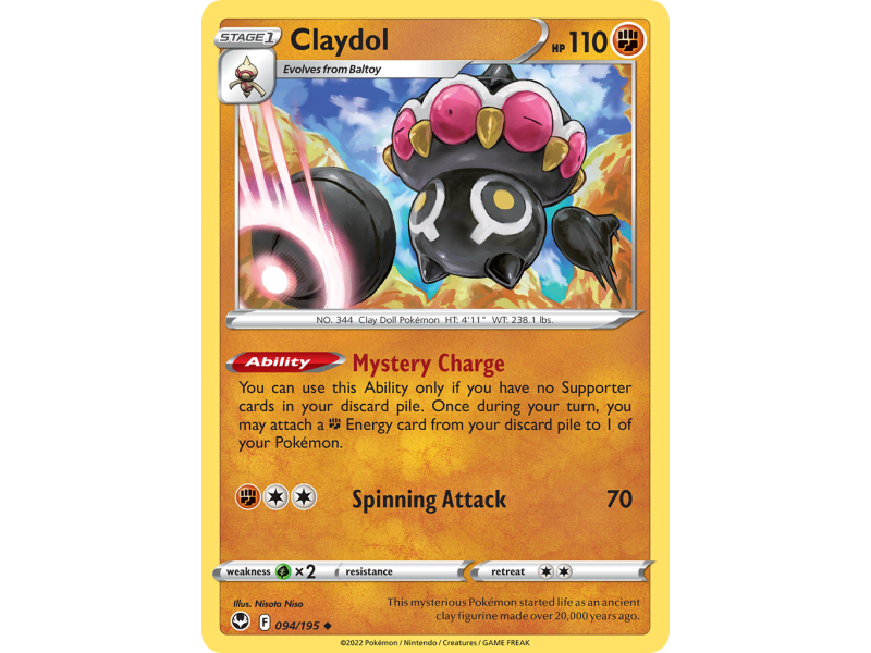 Claydol (Reverse Holo)