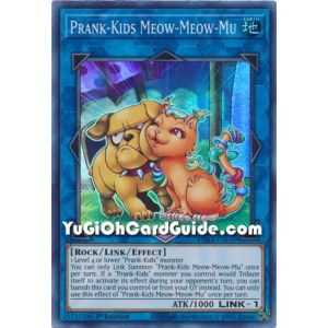 Prank-Kids Meow-Meow-Mu (Super Rare) – Phantom Rage | Carta YUGIOH en México
