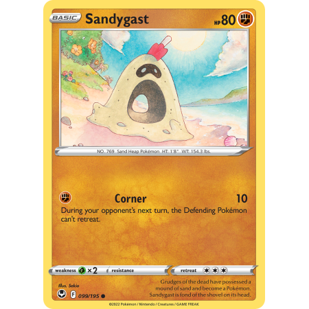Sandygast (Reverse Holo)