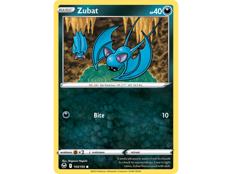 Zubat (Reverse Holo)