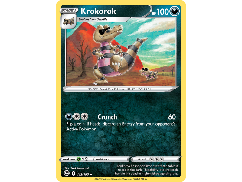 Krokorok (Reverse Holo)