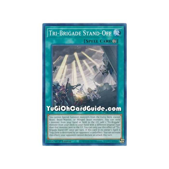 Tri-Brigade Stand-Off (Common) – Phantom Rage | Carta YUGIOH en México
