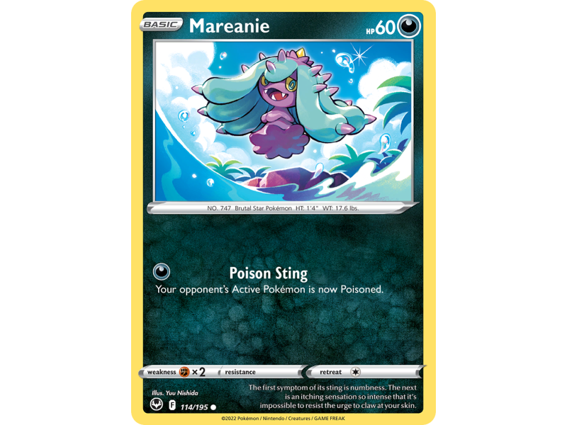 Mareanie (Reverse Holo)