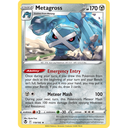 Metagross (Reverse Holo)