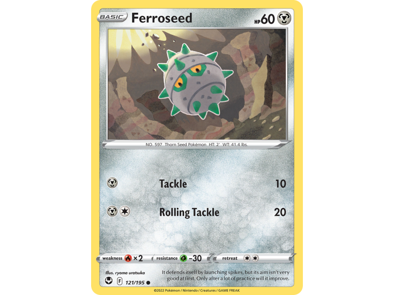 Ferroseed (Reverse Holo)