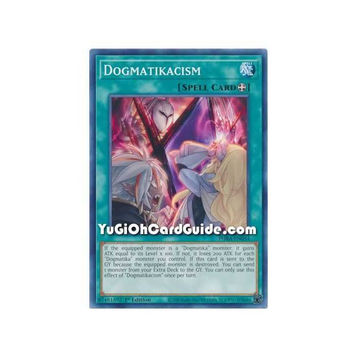 Dogmatikacism (Common) – Phantom Rage | Carta YUGIOH en México
