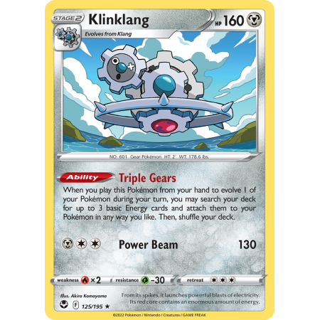 Klinklang (Reverse Holo)