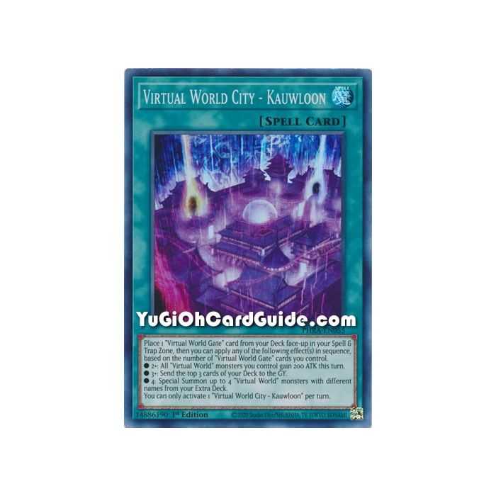 Virtual World City - Kauwloon (Super Rare) – Phantom Rage | Carta YUGIOH en México
