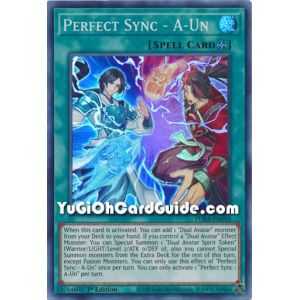 Perfect Sync - A-Un (Super Rare) – Phantom Rage | Carta YUGIOH en México