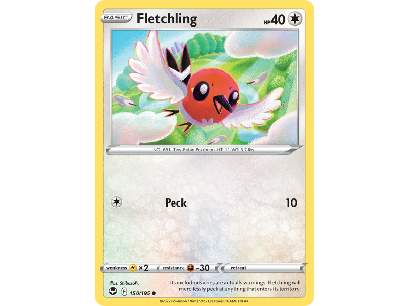 Fletchling (Reverse Holo)