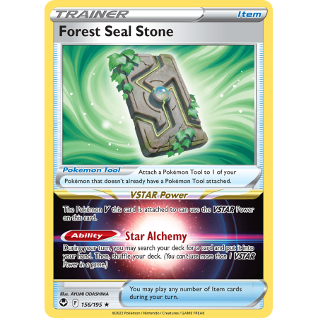 Forest Seal Stone (Reverse Holo)