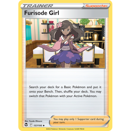 Furisode Girl (Reverse Holo)