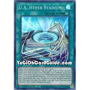 U.A. Hyper Stadium (Super Rare) – Phantom Rage | Carta YUGIOH en México