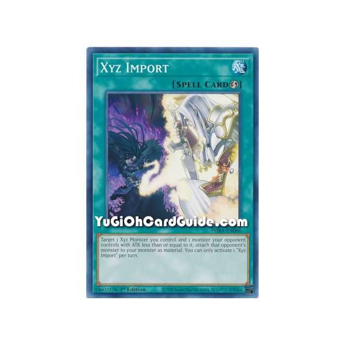 Xyz Import (Common) – Phantom Rage | Carta YUGIOH en México