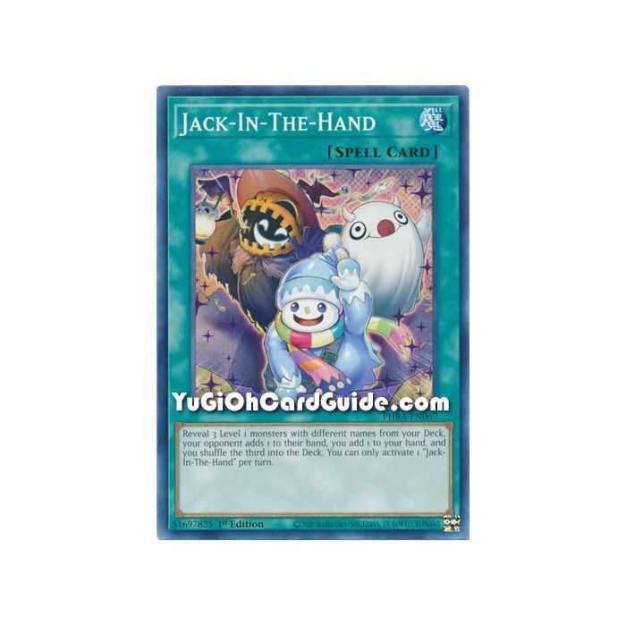 Jack-In-The-Hand (Common) – Phantom Rage | Carta YUGIOH en México