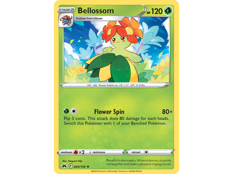 Bellossom (Reverse Holo)