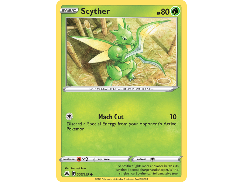 Scyther (Reverse Holo)