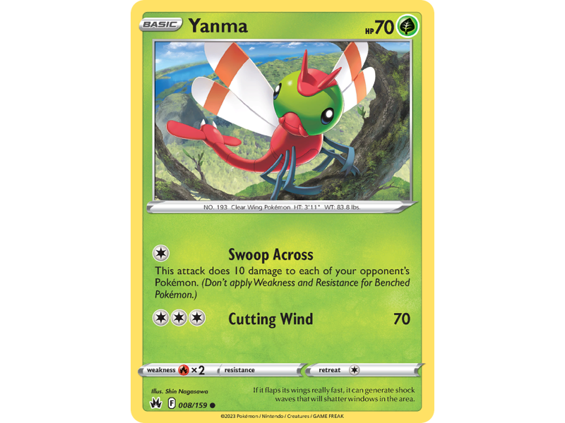 Yanma (Reverse Holo)