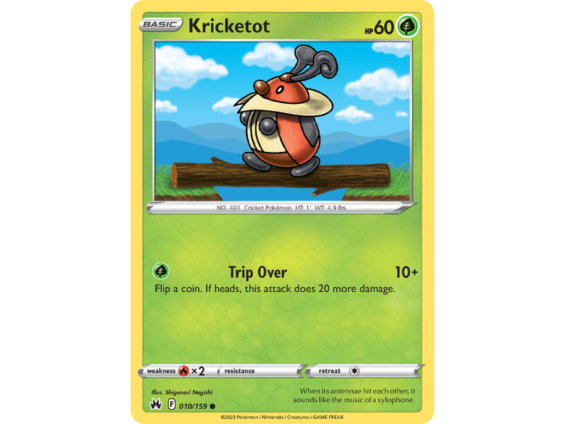 Kricketot (Reverse Holo)