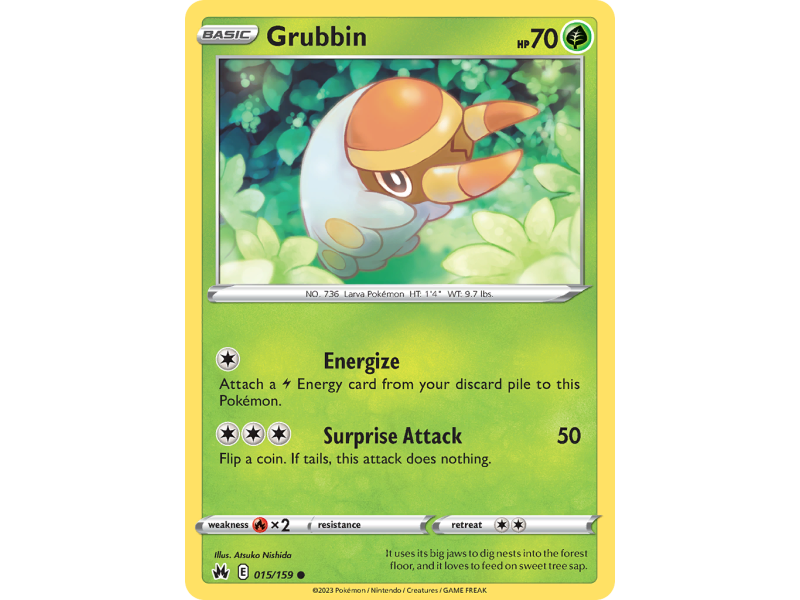 Grubbin (Reverse Holo)