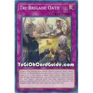 Tri-Brigade Oath (Common) – Phantom Rage | Carta YUGIOH en México