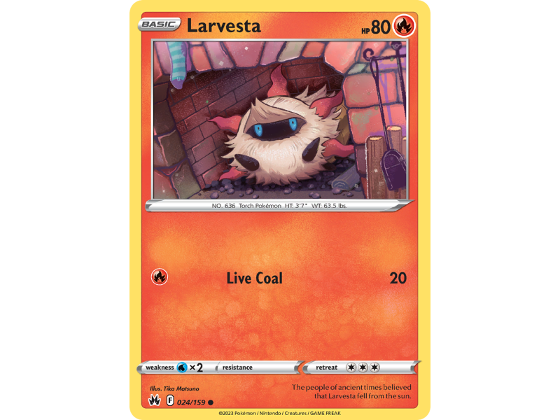 Larvesta (Reverse Holo)