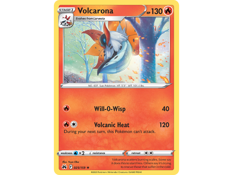 Volcarona (Reverse Holo)