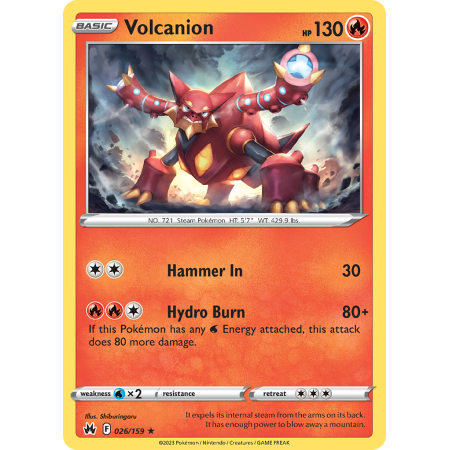 Volcanion (Holo)