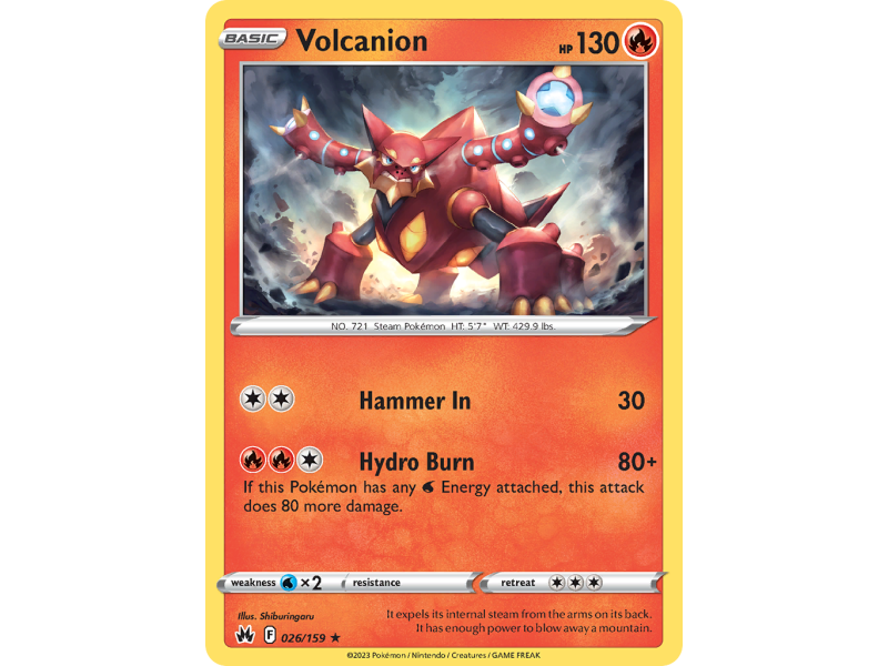 Volcanion (Holo)