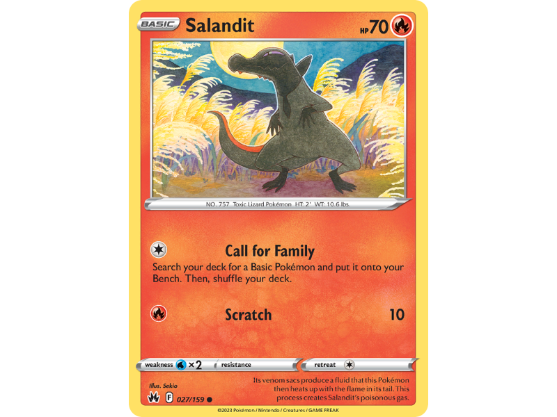 Salandit (Reverse Holo)