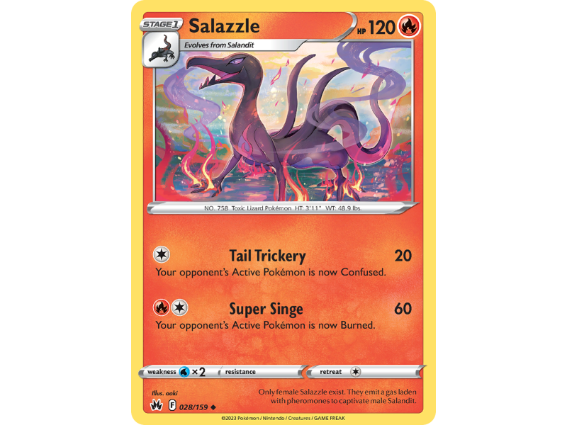 Salazzle (Reverse Holo)