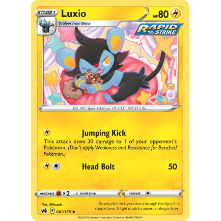 Luxio (Reverse Holo)