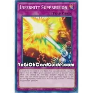 Infernity Suppression (Common) – Phantom Rage | Carta YUGIOH en México