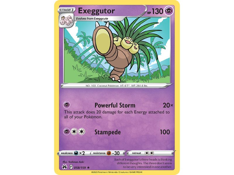 Exeggutor (Reverse Holo)
