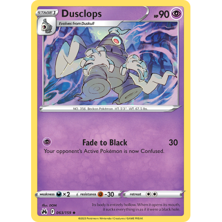 Dusclops (Reverse Holo)