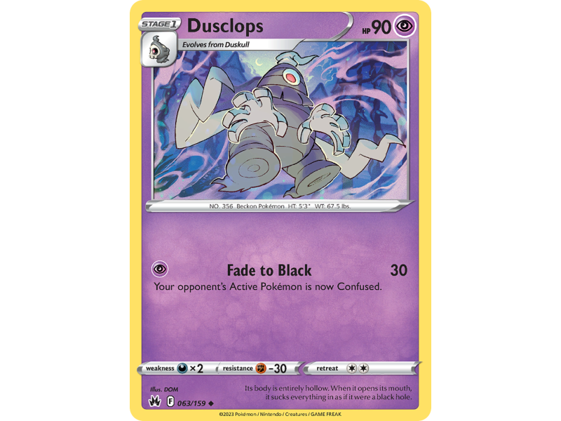 Dusclops (Reverse Holo)