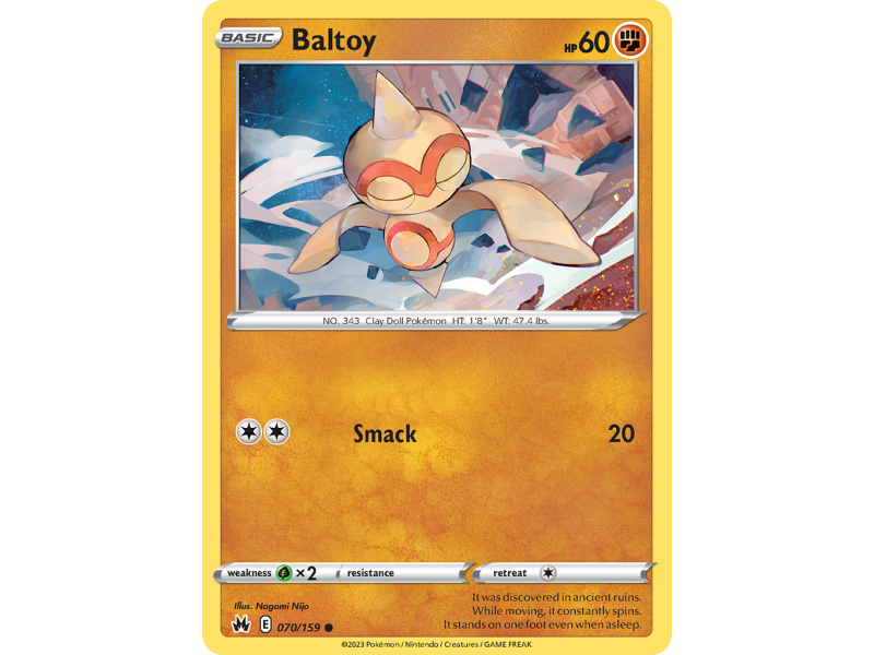 Baltoy (Reverse Holo)