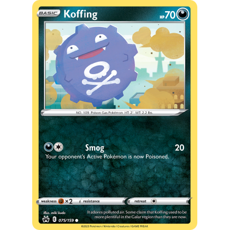 Koffing (Reverse Holo)