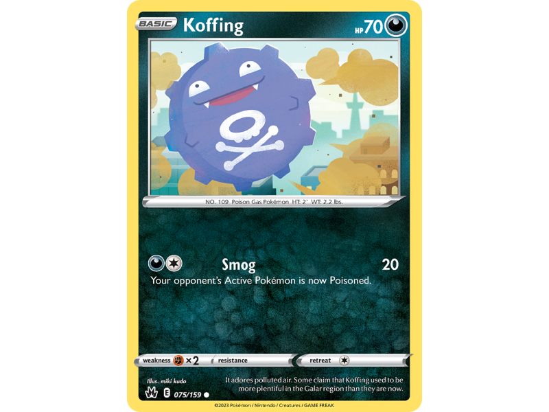 Koffing (Reverse Holo)