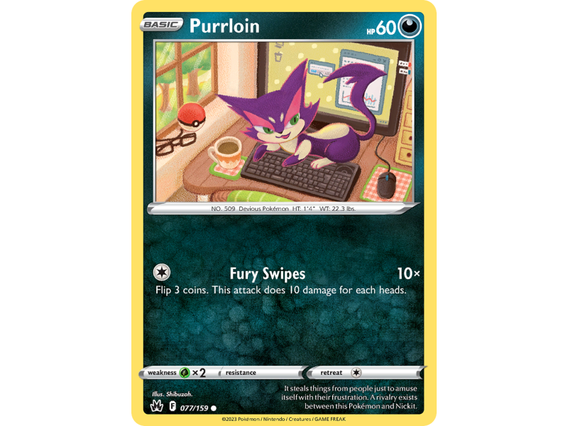 Purrloin (Reverse Holo)