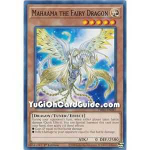 Mahaama the Fairy Dragon (Common) – Phantom Rage | Carta YUGIOH en México
