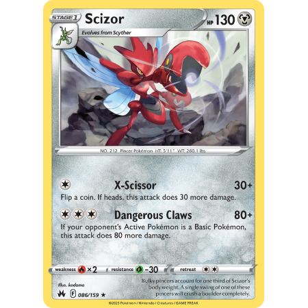 Scizor (Reverse Holo)
