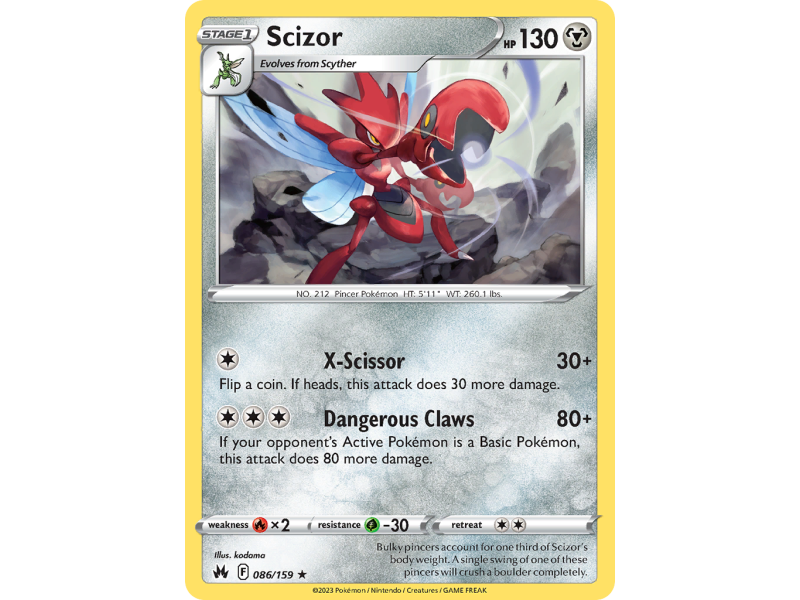 Scizor (Reverse Holo)